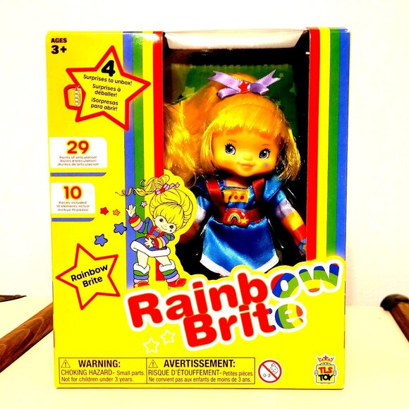NIB Rainbow Brite 40th Anniversary Doll Collectible Toy Nostalgic GenX Gift - Picture 1 of 5
